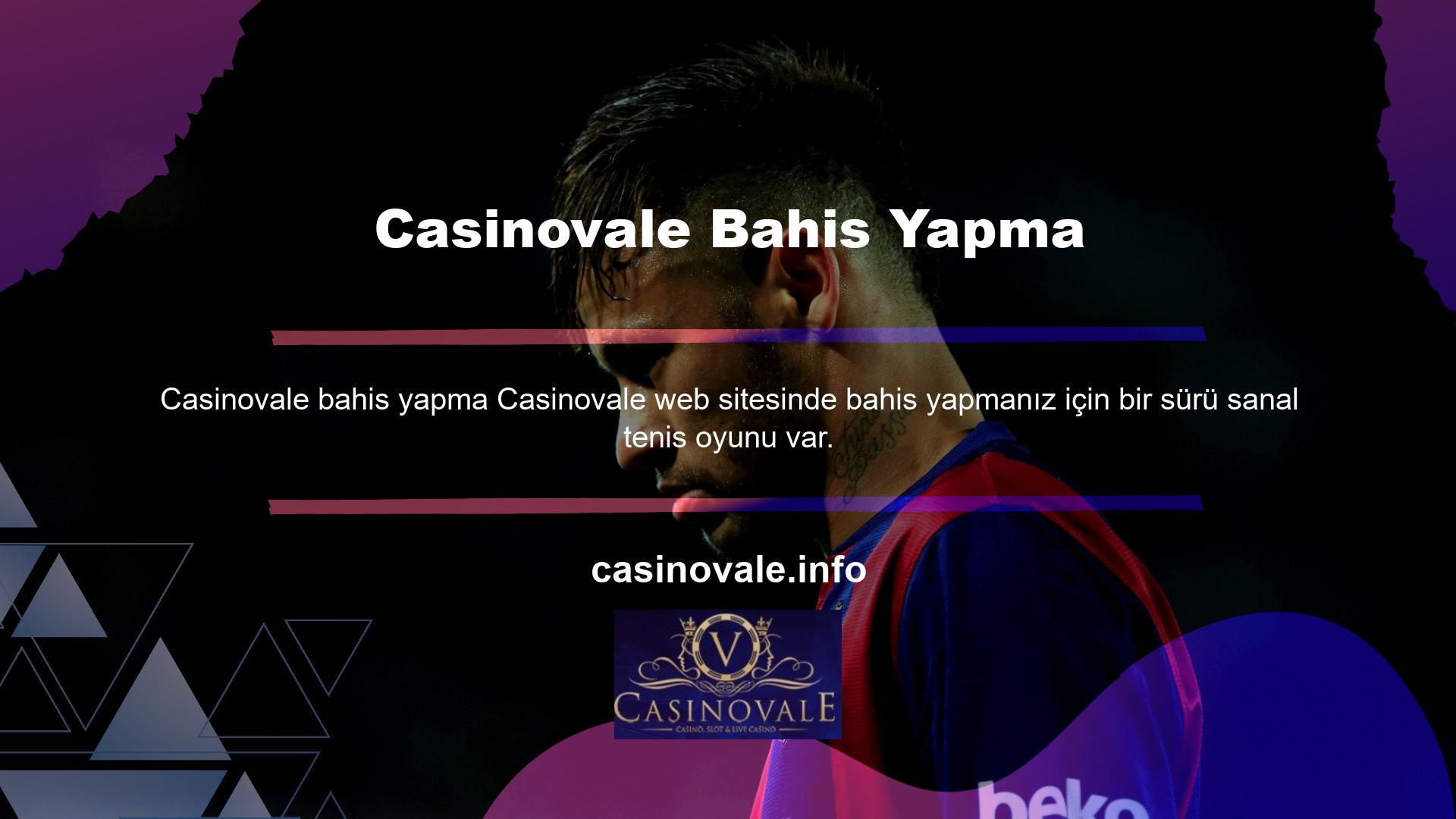 Uzun süreli tenis turnuvalarının aksine, bu kısa olanlar size kupon kazanma şansı veriyor